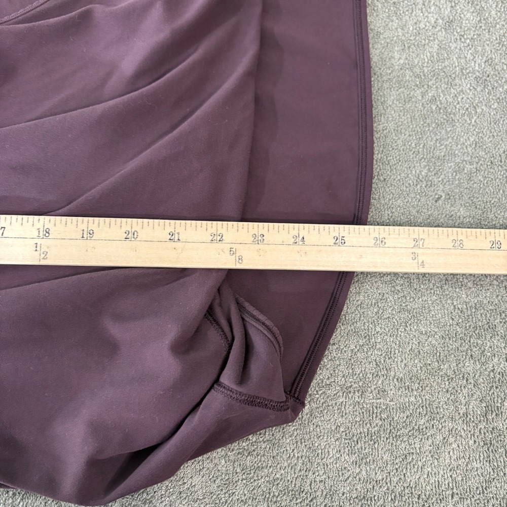 Lululemon Full Freedom Wrap Top Womens 10 Purple Wrap Front Long Sleeve Active - Picture 6 of 7